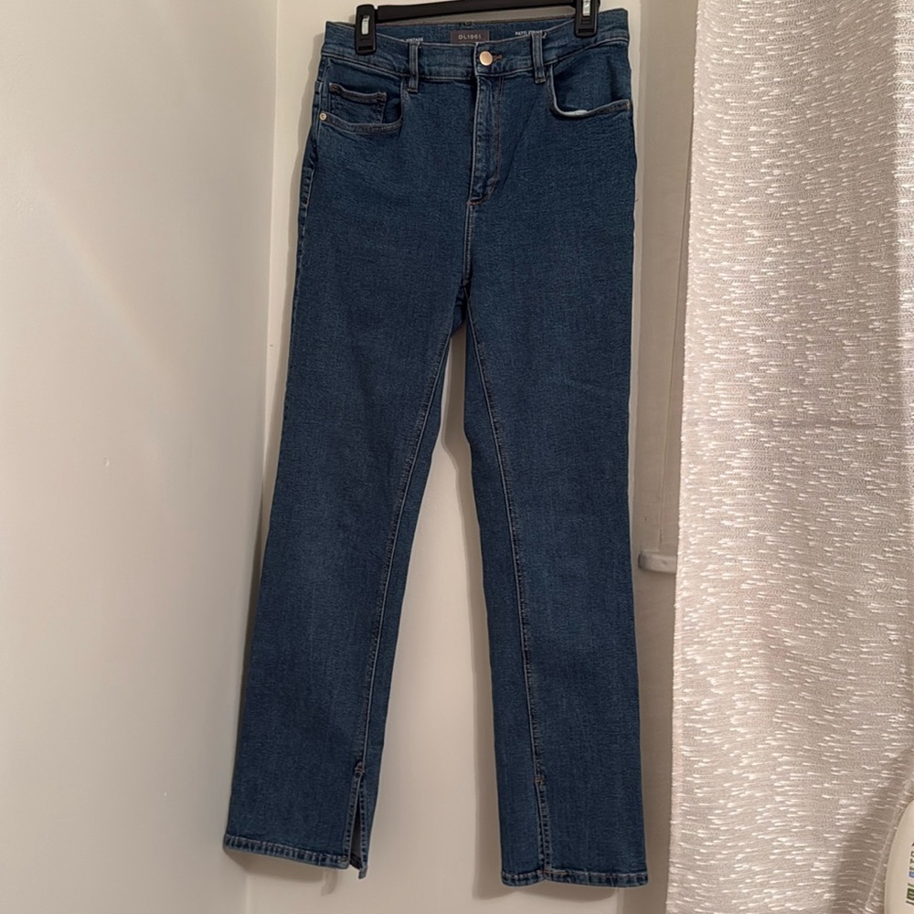 DL1961 VINTAGE HIGH RISE STRAIGHT JEANS